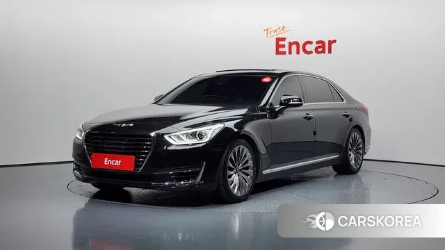 Genesis EQ900 2018 Черный из Кореи