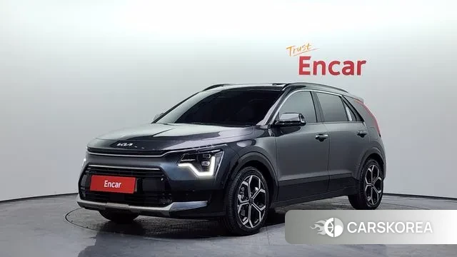 Kia Di Ol Nu Niro 2024 Серый из Кореи