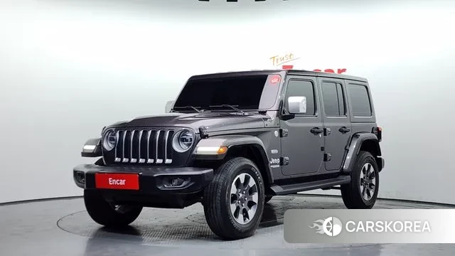 Jeep Wrangler (JL) 2021 Серый из Кореи