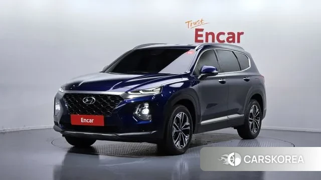 Hyundai Santa Fe TM 2019 Синий из Кореи