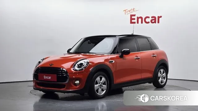 Mini Cooper 2019 Оранжевый из Кореи