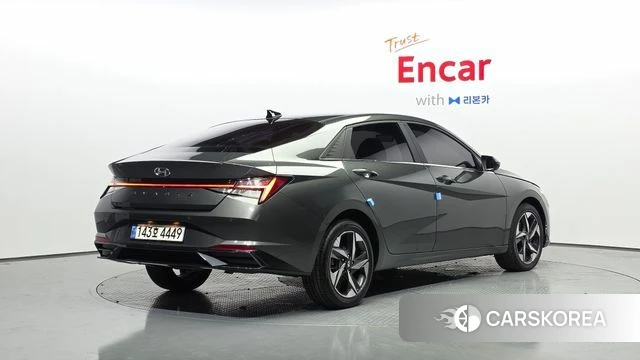 Hyundai Avante (CN7) 2022 Серый из Кореи