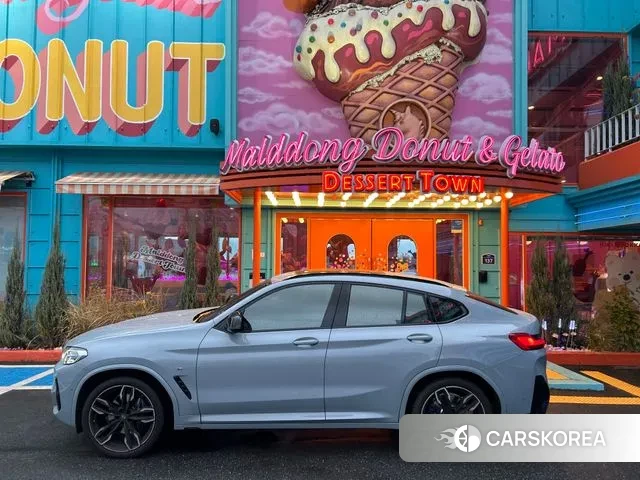 BMW X4 (G02) 2024 Светло-серебряный цвет из Кореи