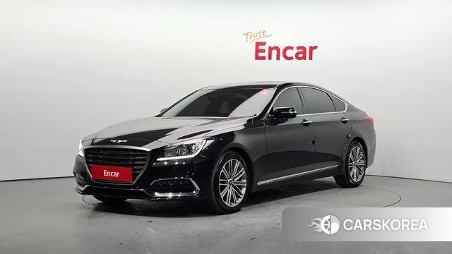 Genesis G80 2018 Черный из Кореи