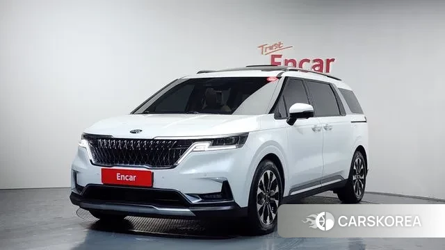 Kia Carnival 4th generation 2021 Белый из Кореи