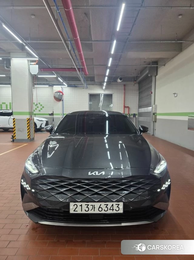 Kia K8 2022 Серый из Кореи