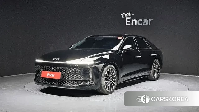 Hyundai Grandeur Hybrid (GN7) 2023 Черный из Кореи