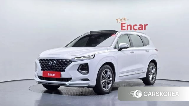 Hyundai Santa Fe TM 2020 Белый из Кореи