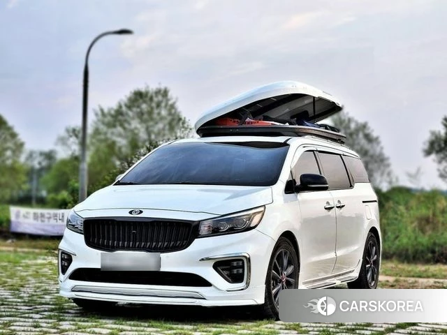 Kia The New Carnival 2018 Белый из Кореи