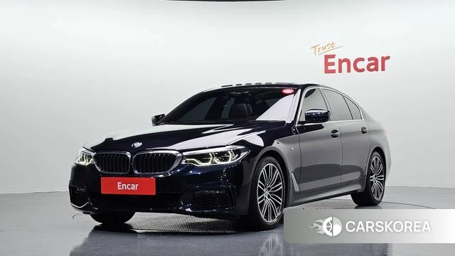 BMW 5 Series (G30) 2019 Синий из Кореи