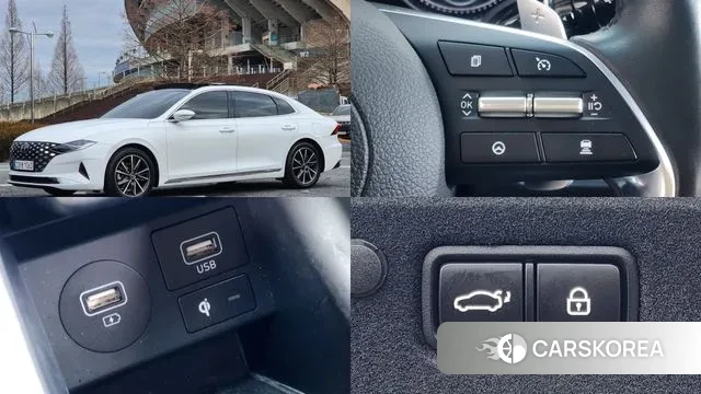 Hyundai The New Grandeur IG 2020 Белый из Кореи