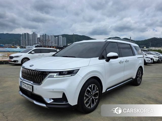 Kia Carnival 4th generation 2021 Белый из Кореи