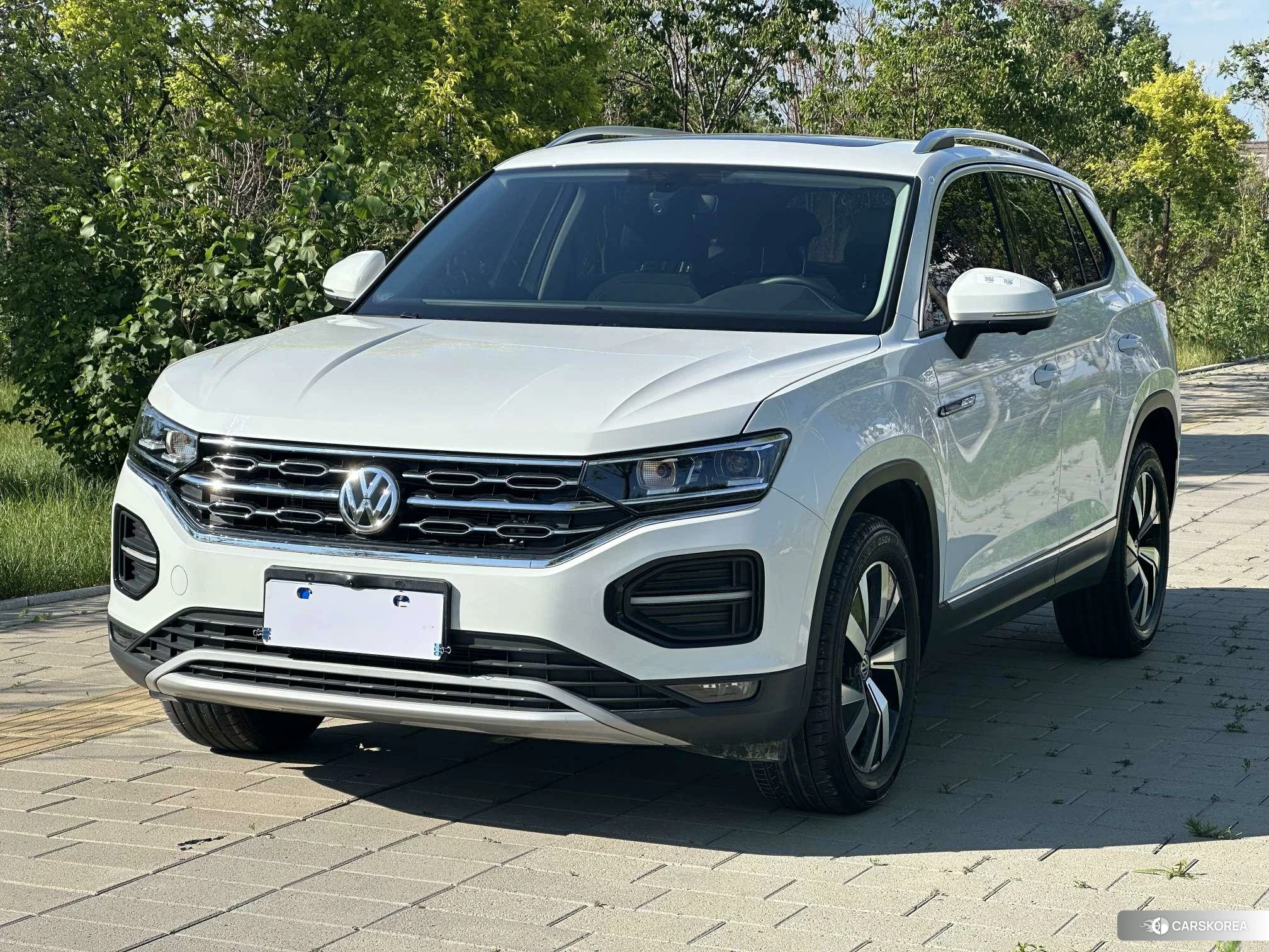 Volkswagen Tanyue 2021 Белый из Китая