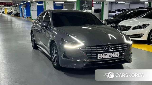 Hyundai Sonata Hybrid (DN8) 2021 Серый из Кореи
