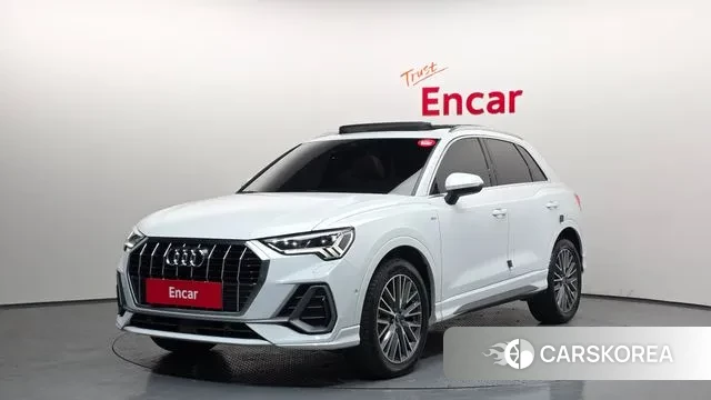 Audi Q3 (F3) 2022 Белый из Кореи
