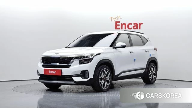 Kia Seltos 2021 Белый из Кореи