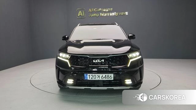Kia The New Sorento 4th Generation 2023 Черный из Кореи