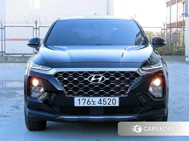 Hyundai Santa Fe TM 2019 Черный из Кореи