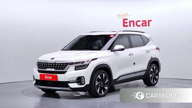 Kia Seltos 2021 Белый из Кореи