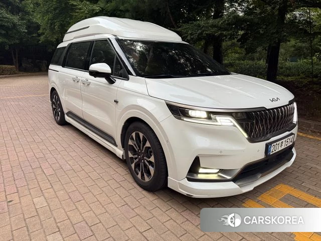 Kia Carnival 4th generation 2021 Белый из Кореи