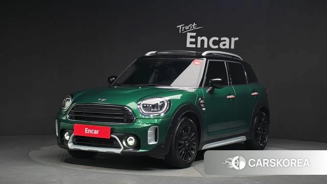 Mini Cooper Countryman 2023 Зеленый из Кореи