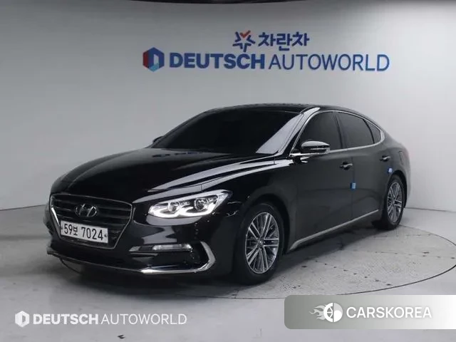 Hyundai Grandeur IG 2018 Черный из Кореи
