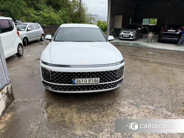 Hyundai Grandeur (GN7) 2023 Белый из Кореи