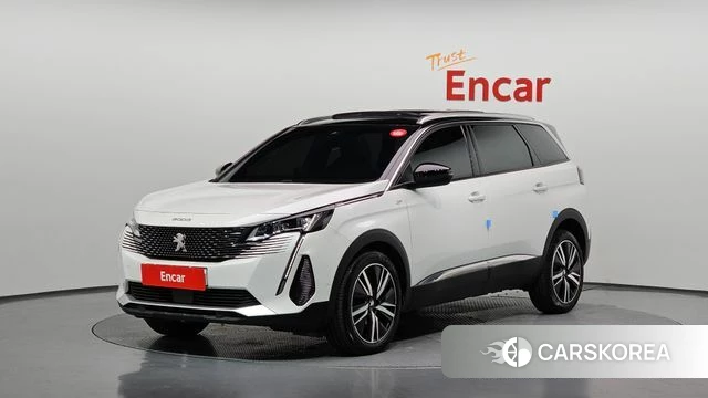 Peugeot 5008 second generation 2024 Белый из Кореи