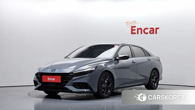 Hyundai Avante (CN7) 2021 Серый из Кореи