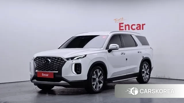 Hyundai Palisade 2021 Белый из Кореи