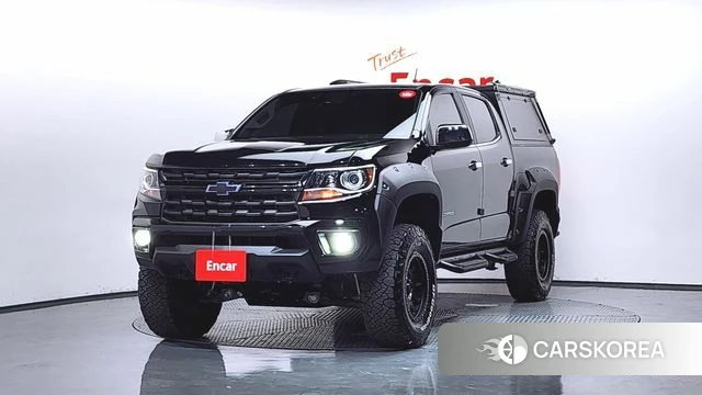 Chevrolet (GM Daewoo) Real New Colorado 2021 Черный из Кореи