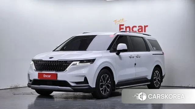 Kia Carnival 4th generation 2021 Белый из Кореи
