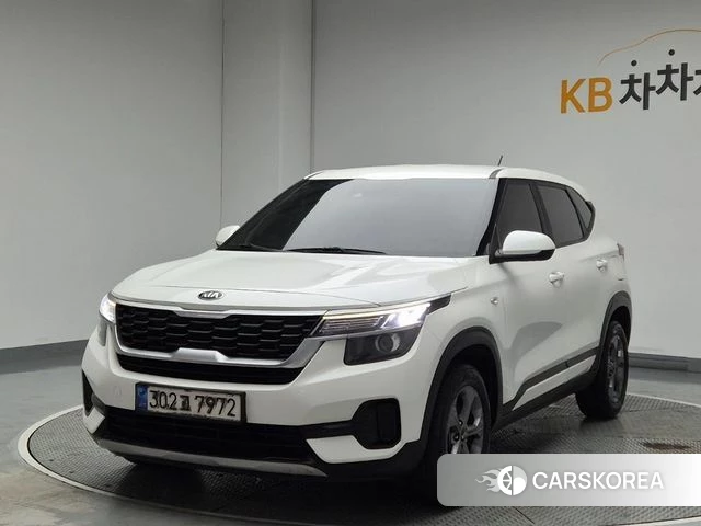 Kia Seltos 2021 Белый из Кореи