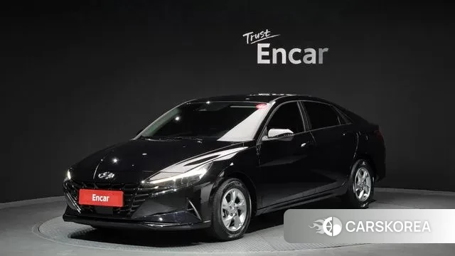 Hyundai Avante (CN7) 2022 Черный из Кореи