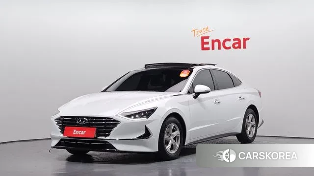 Hyundai Sonata (DN8) 2019 Белый из Кореи