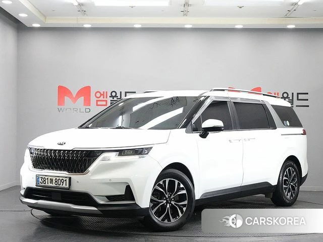 Kia Carnival 4th generation 2020 Белый из Кореи