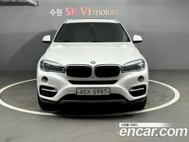 BMW X6 (F16) 2019 Белый из Кореи