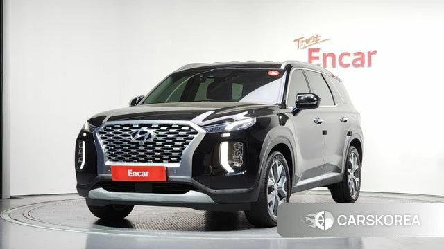 Hyundai Palisade 2021 Черный из Кореи
