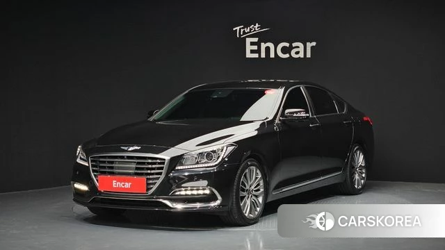 Genesis G80 2018 Черный из Кореи