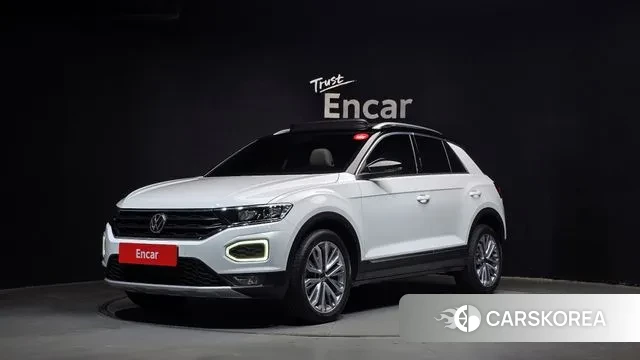 Volkswagen T-Roc 2022 Белый из Кореи