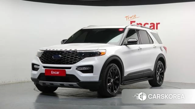 Ford Explorer 6th Generation 2022 Белый из Кореи