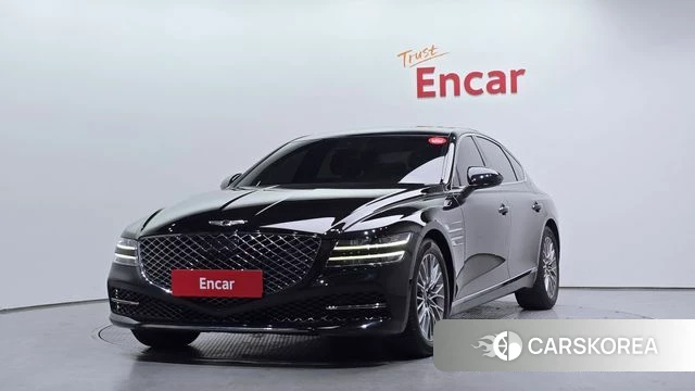Genesis G80 (RG3) 2021 Черный из Кореи