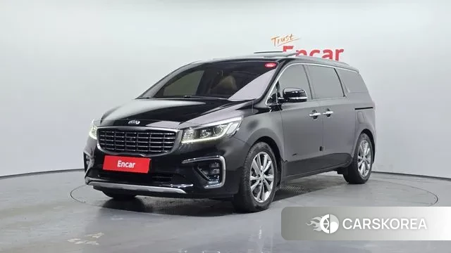 Kia The New Carnival 2018 Черный из Кореи