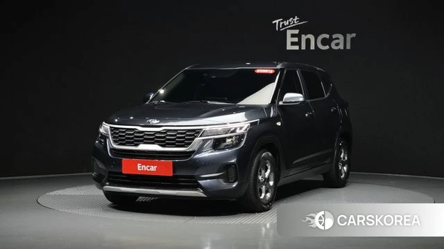 Kia Seltos 2021 Серый из Кореи