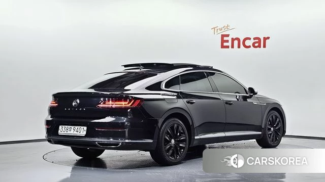 Volkswagen Arteon 2019 Черный из Кореи