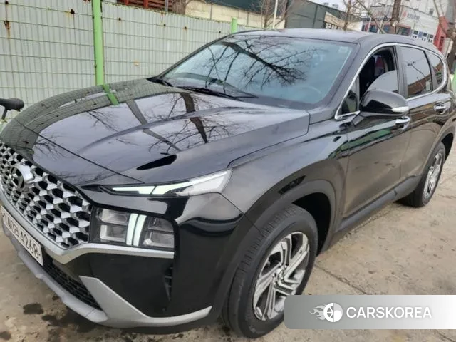 Hyundai The New Santa Fe 2021 Черный из Кореи