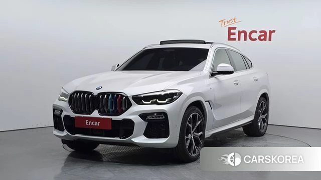 BMW X6 (G06) 2020 Белый из Кореи