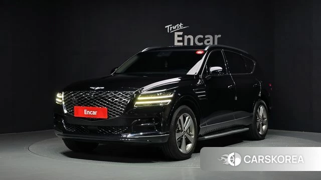 Genesis GV80 2021 Черный из Кореи