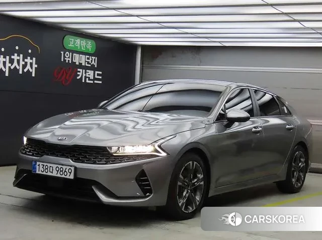 Kia K5 Hybrid 3rd Generation 2020 Серебристо-серый из Кореи