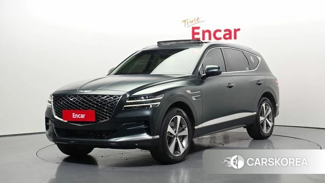 Genesis GV80 2022 Темно-зеленый из Кореи